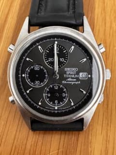 ジャンクSEIKO SPIRIT チタン クロノグラフのサムネイル