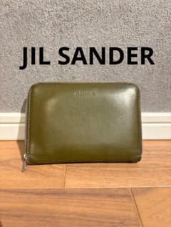 JIL SANDER 질산더 남성 접이식 지갑 올리브