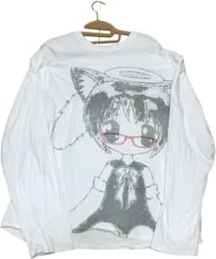 itzavibe 韓国ブランド ピクセルプリントロングTシャツのサムネイル
