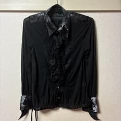 爆*ン様 h.NAOTO NAOTO SEVEN 長袖ラッフルフリルブラウス 爆*ン様 h.NAOTO NAOTO SEVEN 長袖ラッフルフリルブラウス - メルカリ