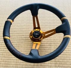 BRYSON 3本スポーク ステアリング 330mm クイックリリース付き BRYSON 3本スポーク ステアリング 330mm クイックリリース付き - メルカリ
