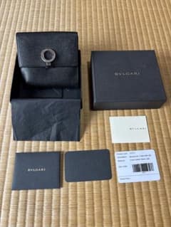 BVLGARI 二つ折り財布 23277 ブラックのサムネイル
