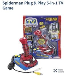 スパイダーマン plug it in & play TV games - メルカリ
