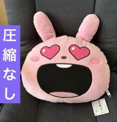 にしむらゆうじ作品　ラブラビット でっかいフェイスクッション