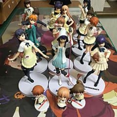 WORKING!!フィギュア 15体のサムネイル
