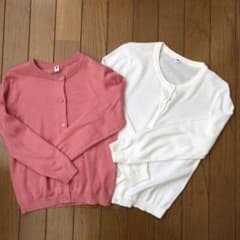薄手カーディガンの2枚セットのサムネイル