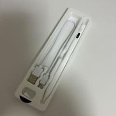 USB充電式 タッチペン スタイラスペン ホワイトのサムネイル