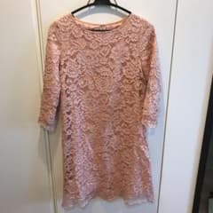 最終値下げ＊レースワンピース　フリーサイズのサムネイル