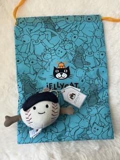 JELLYCAT 野球ボール ぬいぐるみチャームのサムネイル
