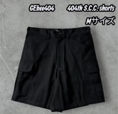 新品】GEbee404 404th S.C.C. shorts ブラック M - メルカリ