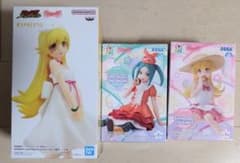 物語シリーズ フィギュア 忍野忍 斧乃木余接 3個セット