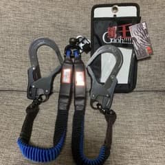 新規格！ KH 2丁駕王ダブルランヤード(安全帯)のサムネイル
