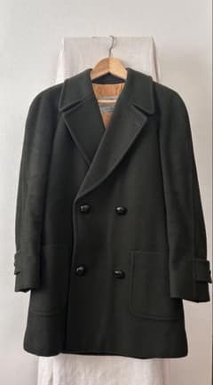 Thumbnail of 冬物特価 Aquascutum イングランド製 ウール ハーフコート オリーブ