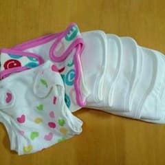 新品布オムツ6枚☆新品カバー2枚☆のサムネイル