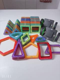 マグネットブロック 磁石おもちゃ セット　マグフォーマーのサムネイル