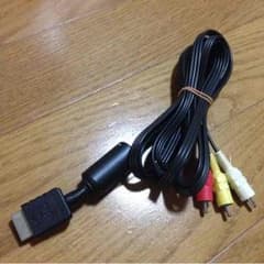 ☆即購入OK☆最安☆SONY コンポジットケーブル☆PS1 PS2 PS3☆のサムネイル