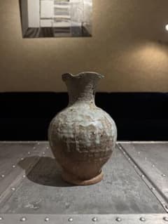 Vintage/ 古陶器 花瓶 壺 釉薬のサムネイル