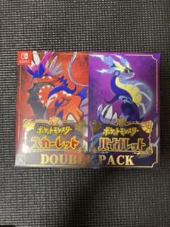 ポケモン　ダブルパック　スカーレット・バイオレット　Switch スイッチのサムネイル