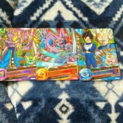 ドラゴンボールヒーローズカード3枚セットのサムネイル