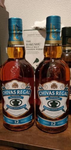シーバスリーガル ミズナラ 2本セット 700ml 40% 新品未開封 箱無し 