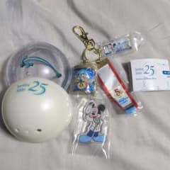 Tokyo DisneySea 25주년 키체인 캡슐 토이