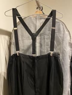 サスペンダー付き ブラック パンツのサムネイル