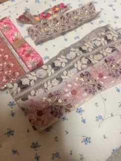 刺繍リボン 詰め合わせ 6本セット ハンドメイド素材のサムネイル