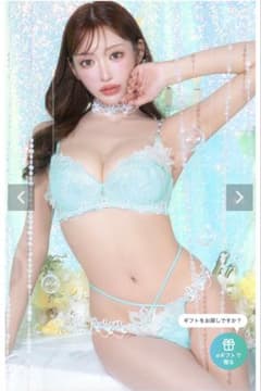 Whip bunnyミントグリーン ブラジャーショーツセット【F75】のサムネイル