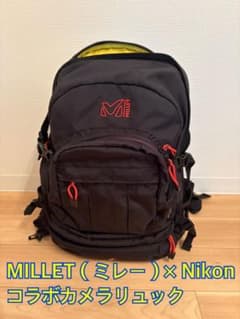 限定コラボ】MILLET Nikon カメラリュック バックパック ブラック