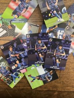 日本代表サッカートレーディングカードセットのサムネイル