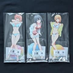 俺ガイル 完 きゃらっとくじ アクリルスタンド 全3種 - メルカリ