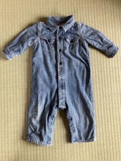 デニムつなぎ 80cmのサムネイル