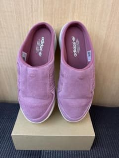adidas レディース オリジナル ライバルリー ロー ミュール ピンクのサムネイル