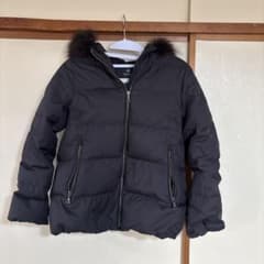 ナノユニバース LIMONTA チャイニーズラクーンファー ダウンコート