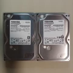 ジャンク】TOSHIBA 3.5インチ 内蔵型HDD 500GB 2個セット - メルカリ
