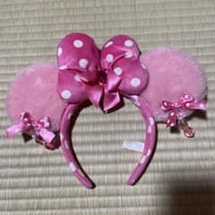 ディズニー ミニー カチューシャ ピンクのサムネイル