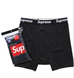 Supreme ブラック ボクサーパンツ Lサイズのサムネイル