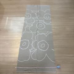 Marimekko Unikko コットンリネン ファブリック ベージュのサムネイル
