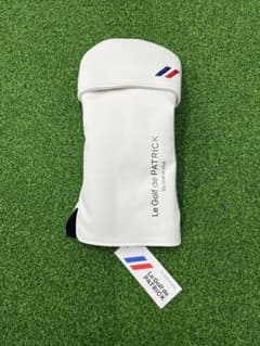 ⭐︎新品⭐︎ Le Golf de PATRICK ドライバー用ヘッドカバー 白のサムネイル