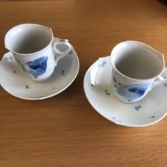 マイセンカップ&ソーサー2客組新品未使用のサムネイル