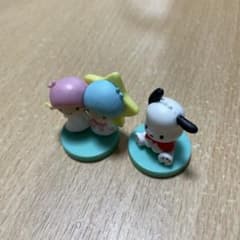 サンリオ　チョコエッグ　ポチャッコ　リトルツインスターズのサムネイル