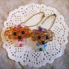 ビーズ キーホルダー 【セット、単品可】のサムネイル