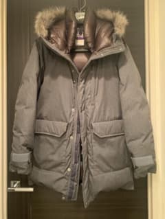 65/35 LONG SEROW DOWN COAT ND2557N グレーx茶 - メルカリ
