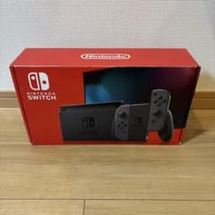 付属品完備】Nintendo Switch 本体 バッテリー強化版 グレー - メルカリ