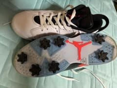 NIKE JORDAN RETRO 6 G ゴルフシューズ 26cm 美品のサムネイル