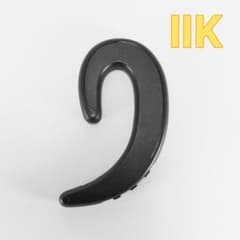 ヘッドセット Bluetooth ワイヤレス イヤホン ブラック 黒 片耳のサムネイル