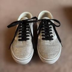VANS Old Skool Glitter Silver 24.5cmのサムネイル