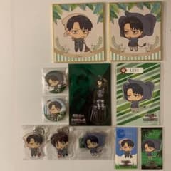 在庫ラスト】東武動物公園 進撃の巨人 コラボ リヴァイ お掃除 コンプ