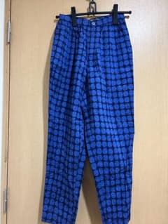 ⭐️最終価格⭐️筆タグイッセイミヤケバティック染めブルーパンツ極美品⭐️ ⭐️最終価格⭐️筆タグイッセイミヤケバティック染めブルーパンツ極美