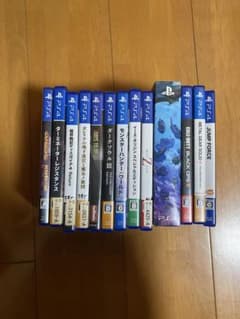 PS4 ゲームソフト セットまとめ売りのサムネイル